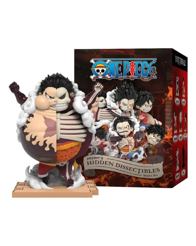 Mini Figure One Piece - Freeny's Hidden Dissectibles - Series 6 (Luffy Gear's) 