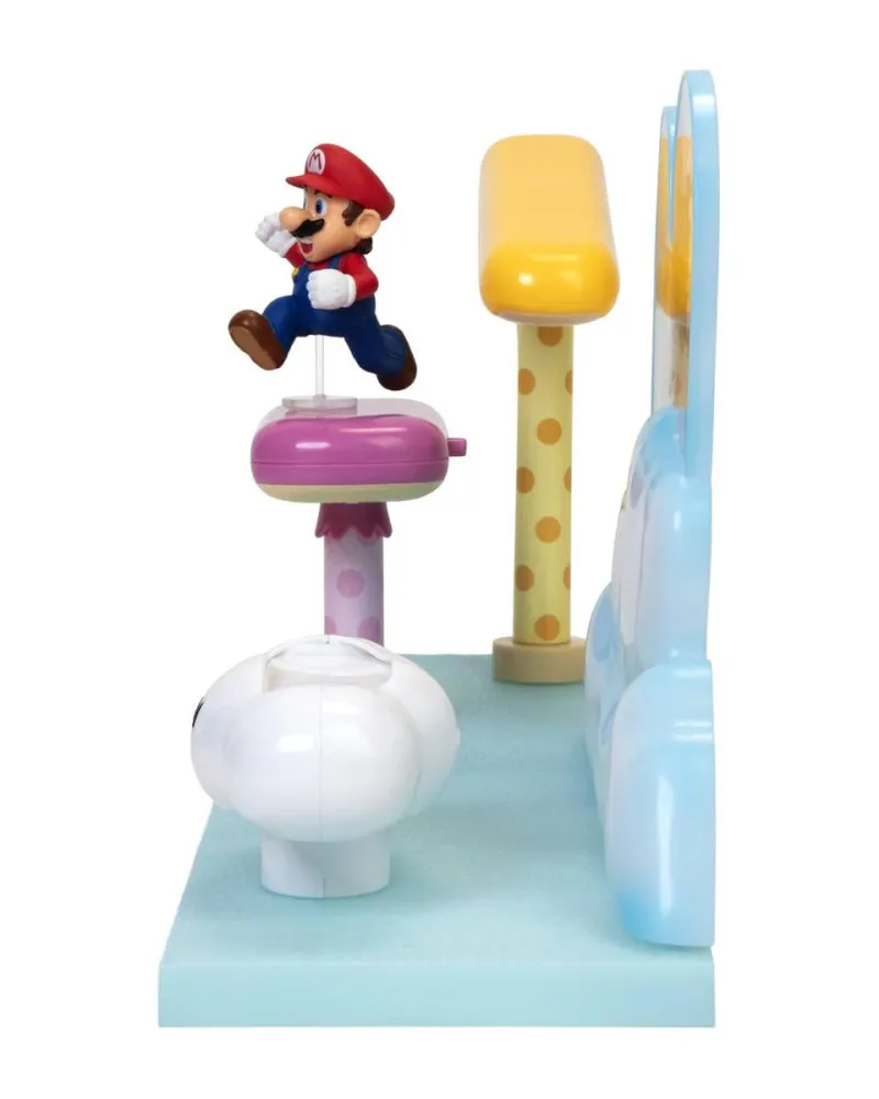 Mini Figure World of Nintendo - 7-Pack - Super Mario Cloud Diorama Set 