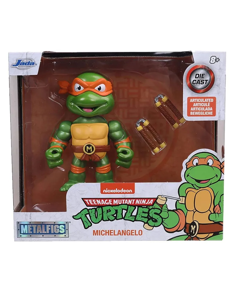 Mini Figures Diecast - Metalfigs - Teenage Mutant Ninja Turtles - Michelangelo 