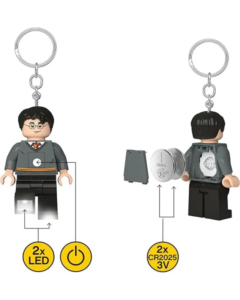Mini-Flashlight with Keychains Lego Harry Potter - Harry Potter 