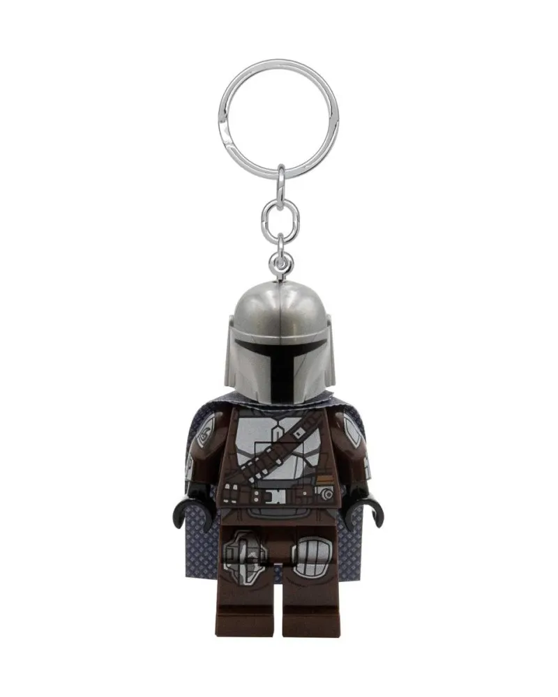 Mini-Flashlight with Keychains Lego Star Wars - Mandalorian 