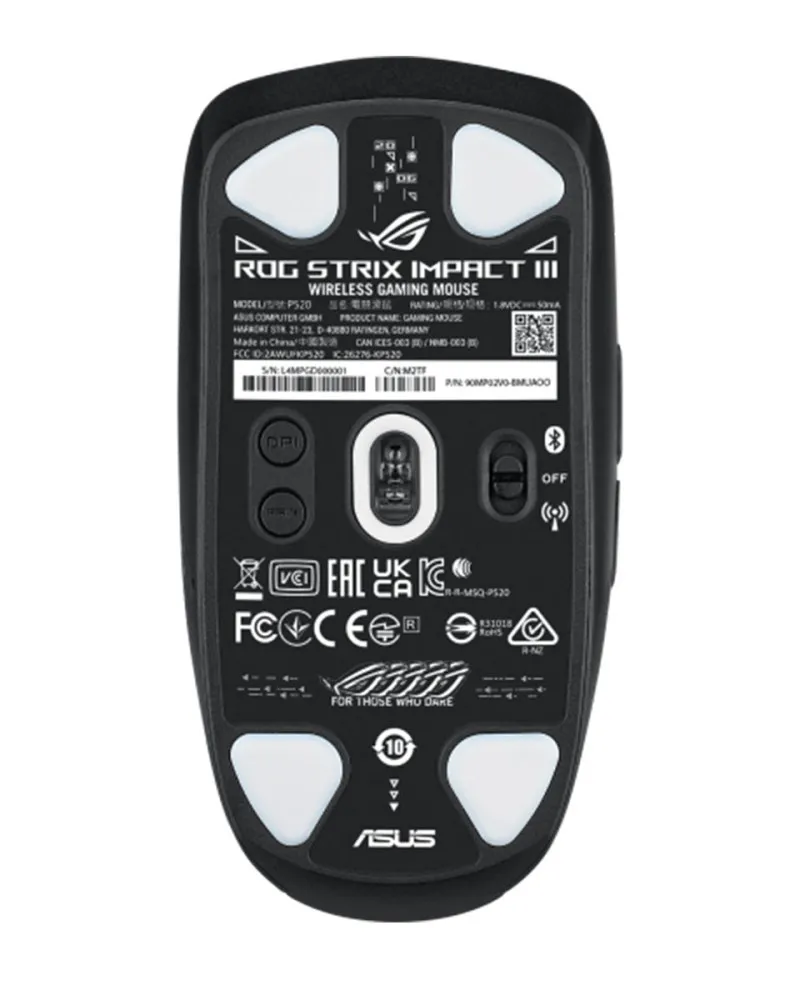 Miš Asus ROG STRIX Impact III Wireless - Black 