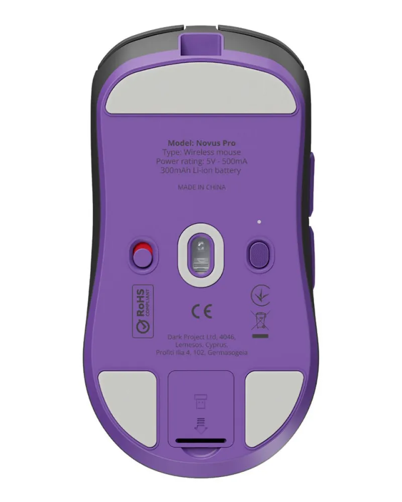 Miš Dark Project Novus Pro Wireless Mouse - Blackberry 