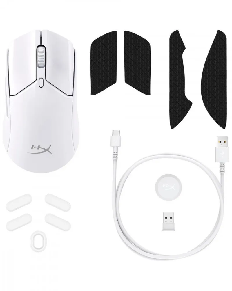 Miš HyperX Pulsefire Haste 2 Wireless - White 