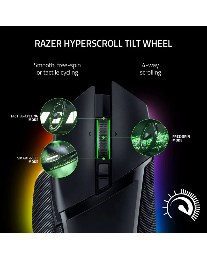 Miš Razer Basilisk V3 Pro Wireless - Black 