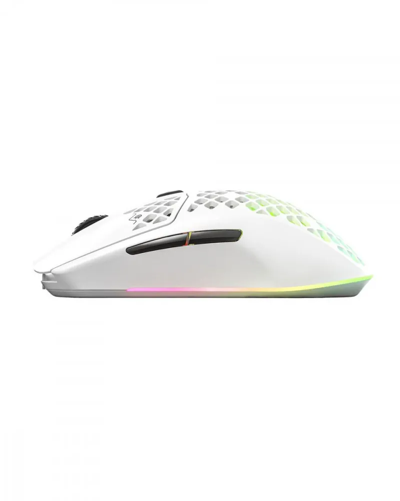 Miš SteelSeries AEROX 3 Wireless - Snow 