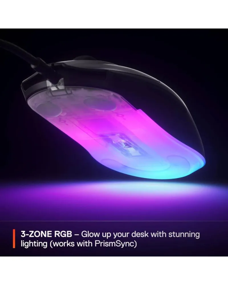 Miš SteelSeries RIVAL 3 V2 Black 