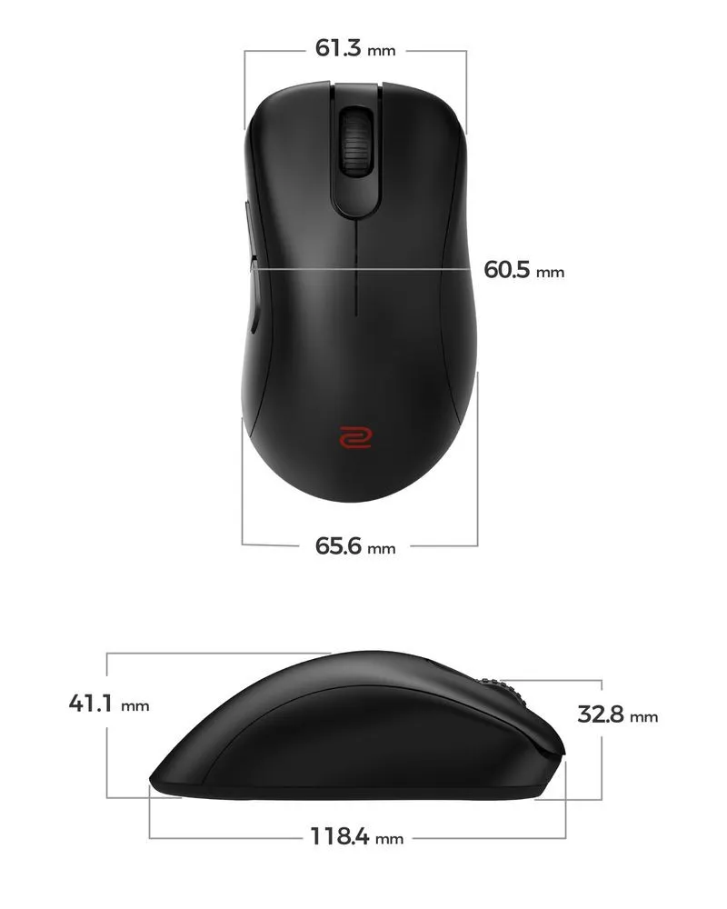Miš Zowie EC3 - DW 4K Wireless - Black 