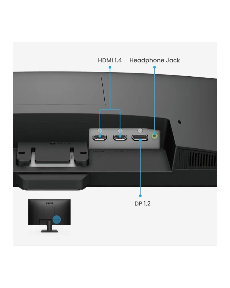Monitor BenQ 23.8' LED GW2490 Black 
