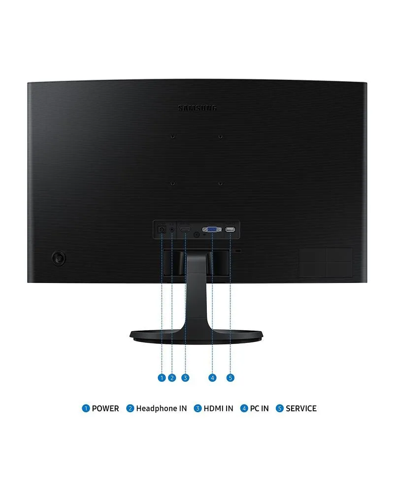 Monitor SAMSUNG LS24D360GAUXEN 24
