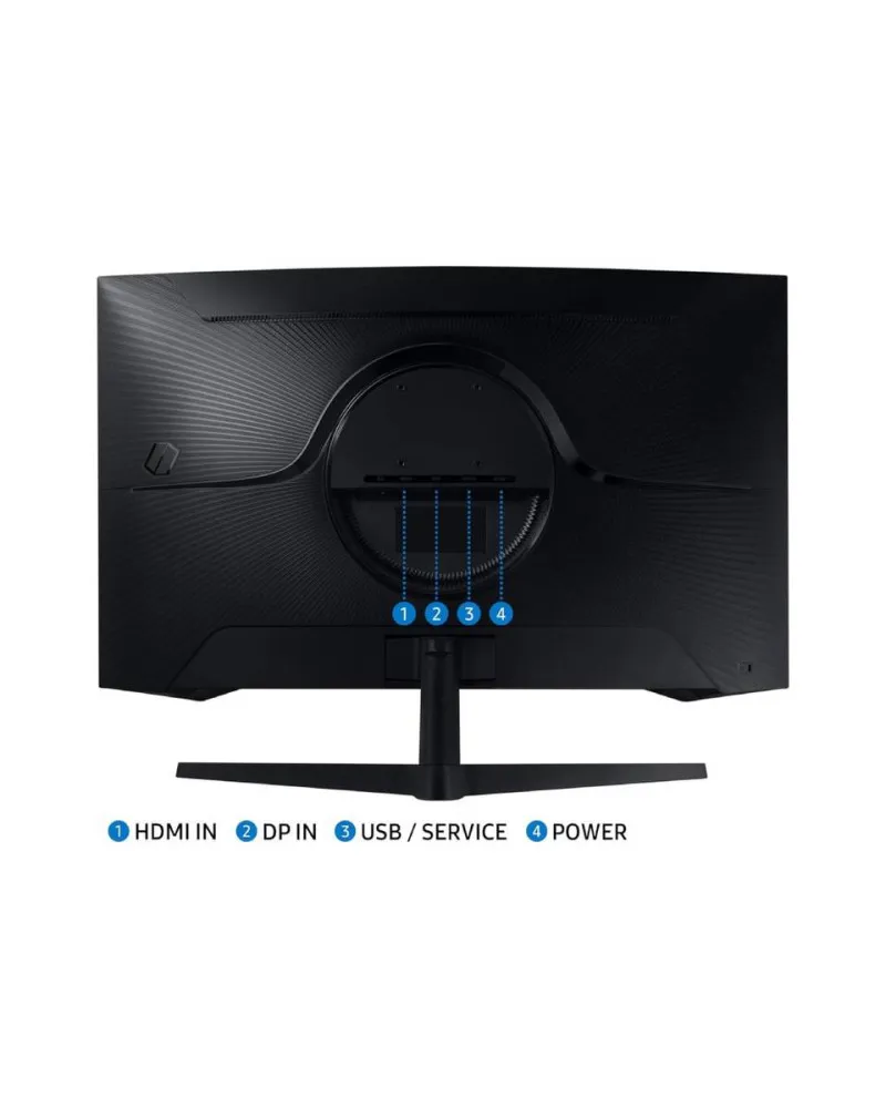 Monitor Samsung 32'' Odyssey G5 LED LS32CG552EUXEN Black 