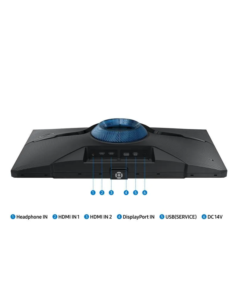 Monitor Samsung Odyssey G4 25'' IPS LS25BG400EUXEN Black 