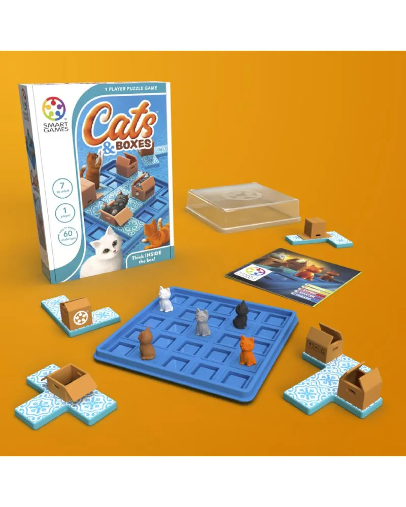 Mozgalica Smart Games - Cats & Boxes 