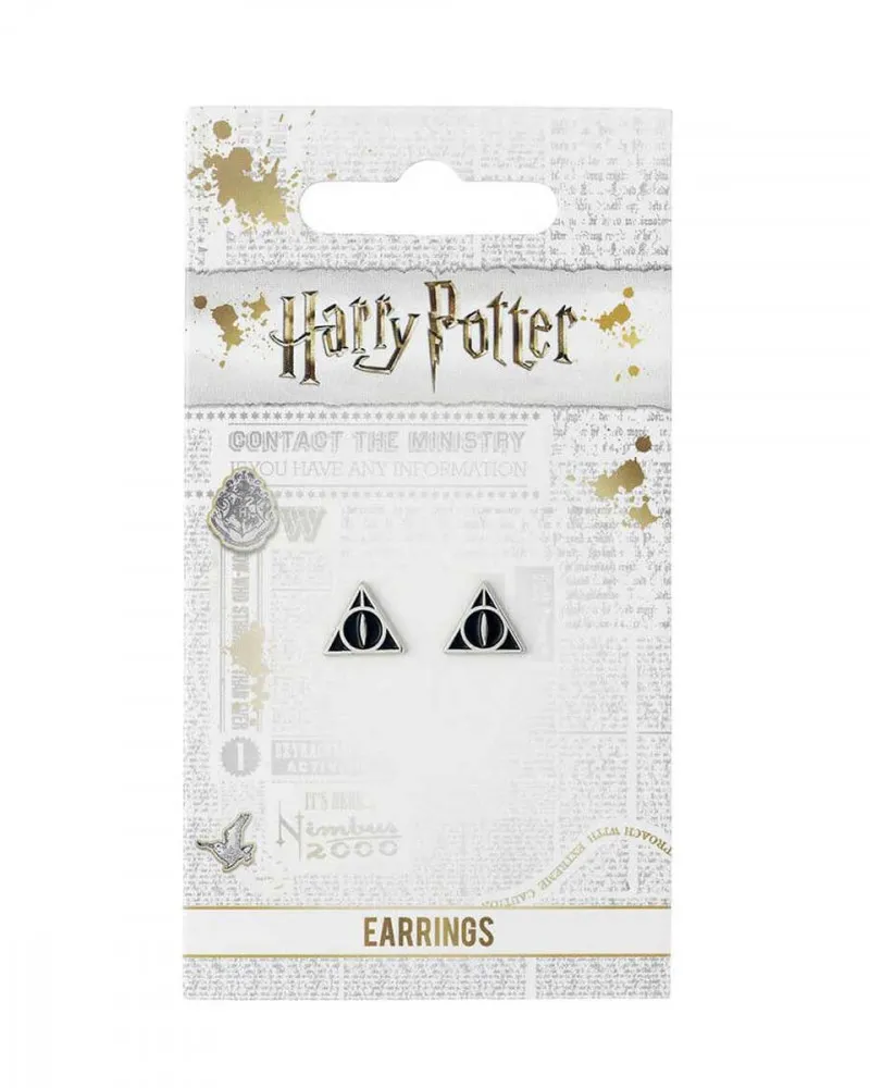 Earrings Harry Potter - Deathly Hallows Stud 