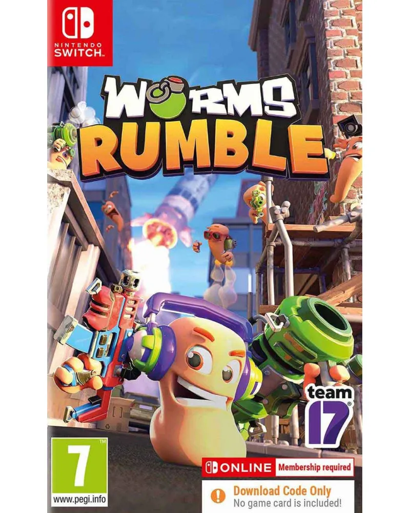 Switch Worms Rumble - Fully Loaded Edition ( Code in the Box ) 