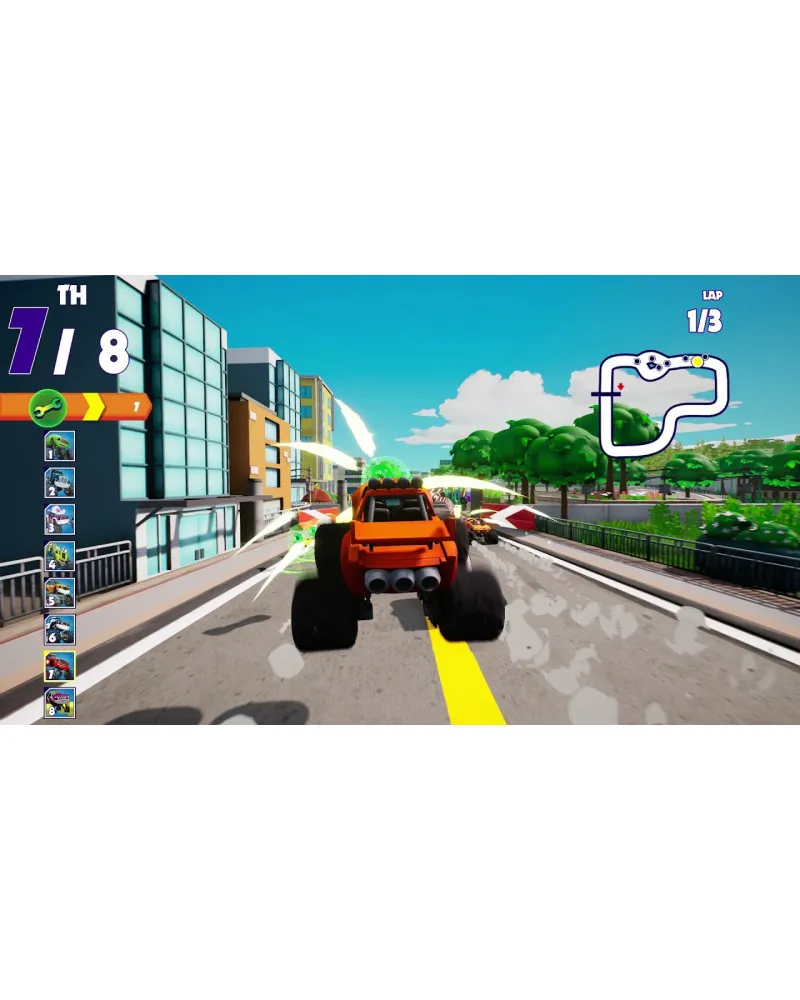 PS4 Blaze and the Monster Machines - Axle City Racers 