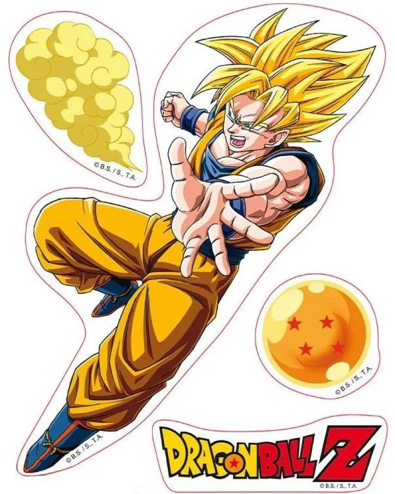 Nalepnice AbyStyle - Dragon Ball Z - Goku & Vegeta 