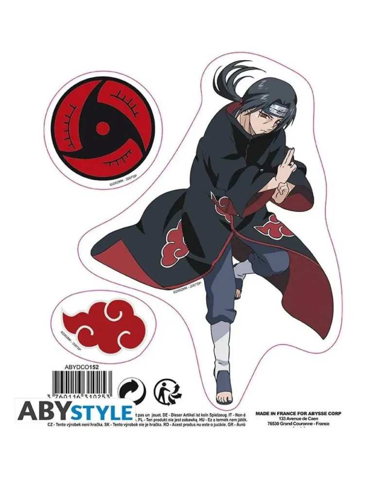 Nalepnice AbyStyle -  Naruto Shippuden -Sasuke & Itachi 