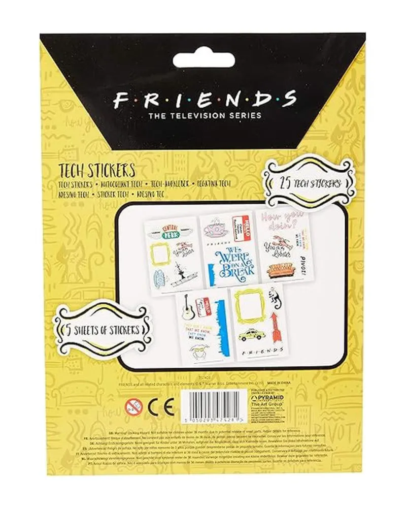 Nalepnice F.R.I.E.N.D.S. - Tech Stickers 