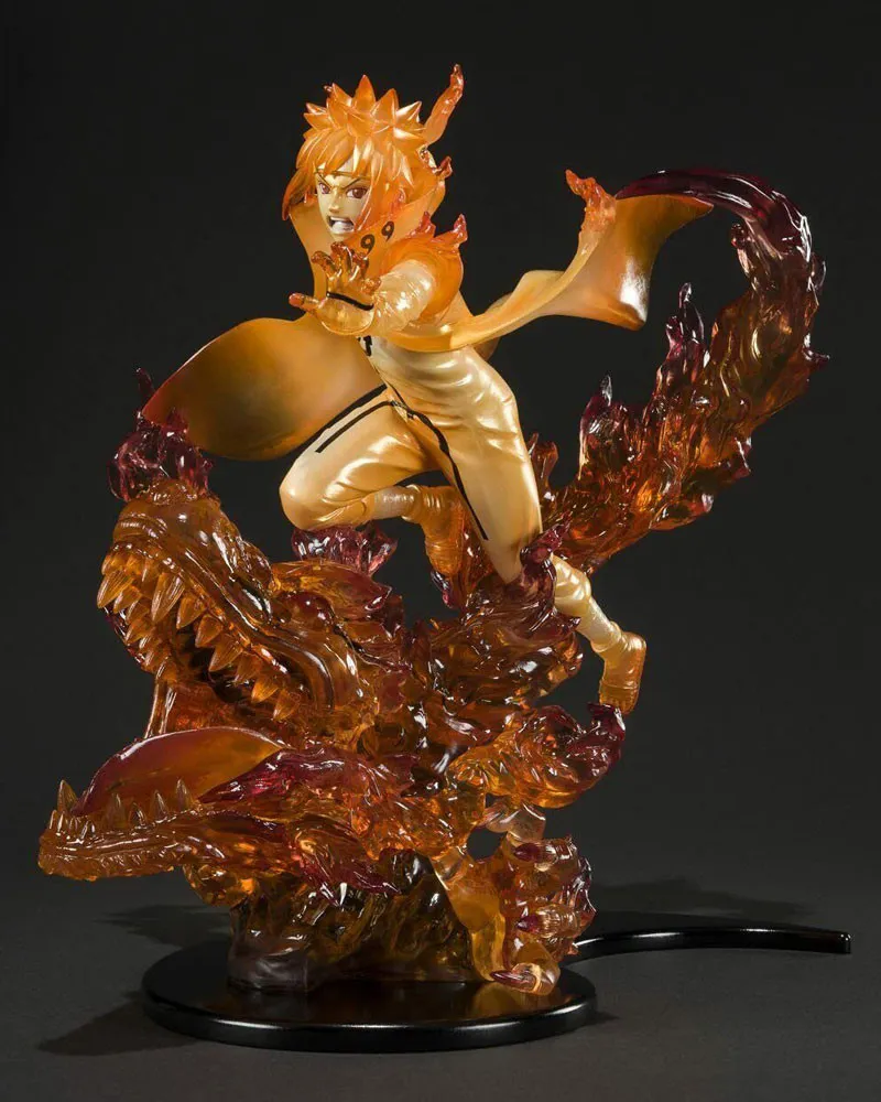 Statue Naruto Shippuden - Kizuna Relation - Kurama - Minato Namikaze 