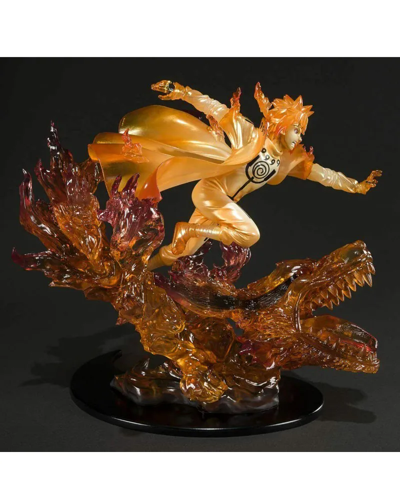 Statue Naruto Shippuden - Kizuna Relation - Kurama - Minato Namikaze 