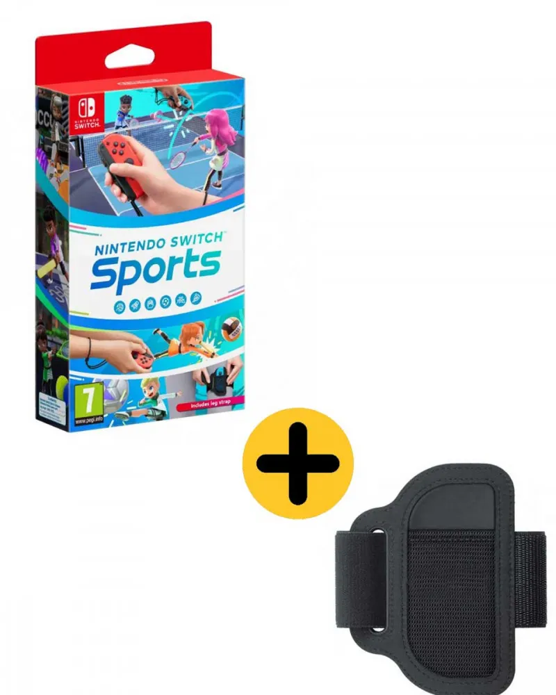 Nintendo Switch Sports + Joy-Con Leg Strap 