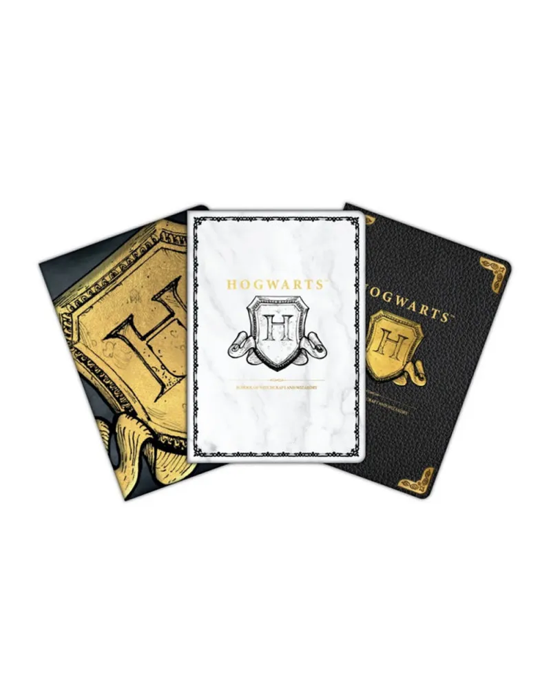 Notes Harry Potter - A6 3-Pack - Hogwarts Shield 