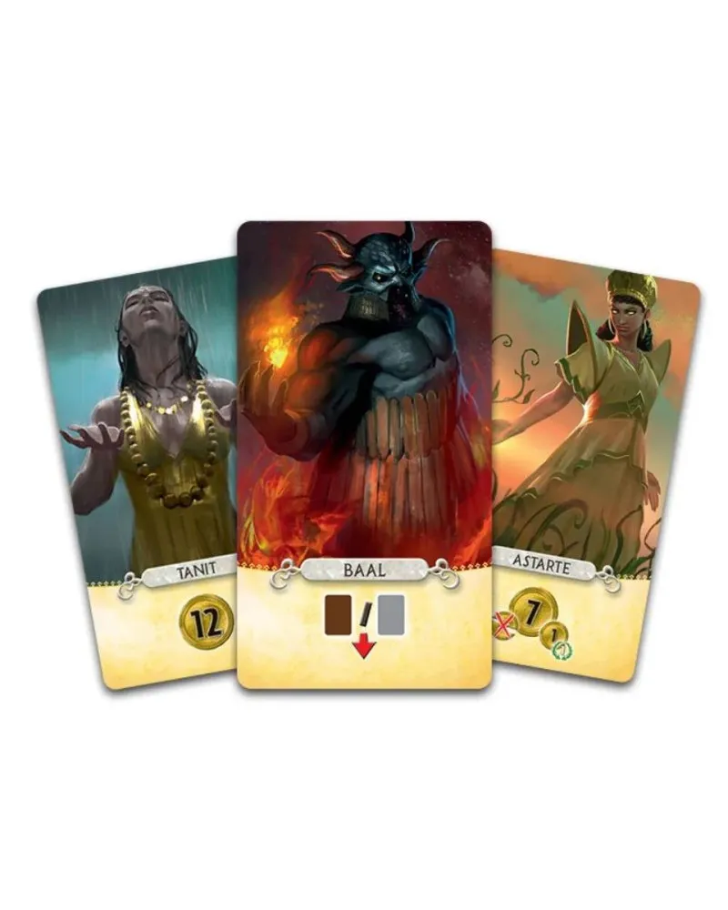 Osnovna igra + ekspanzija 7 Wonders Duel + Pantheon 