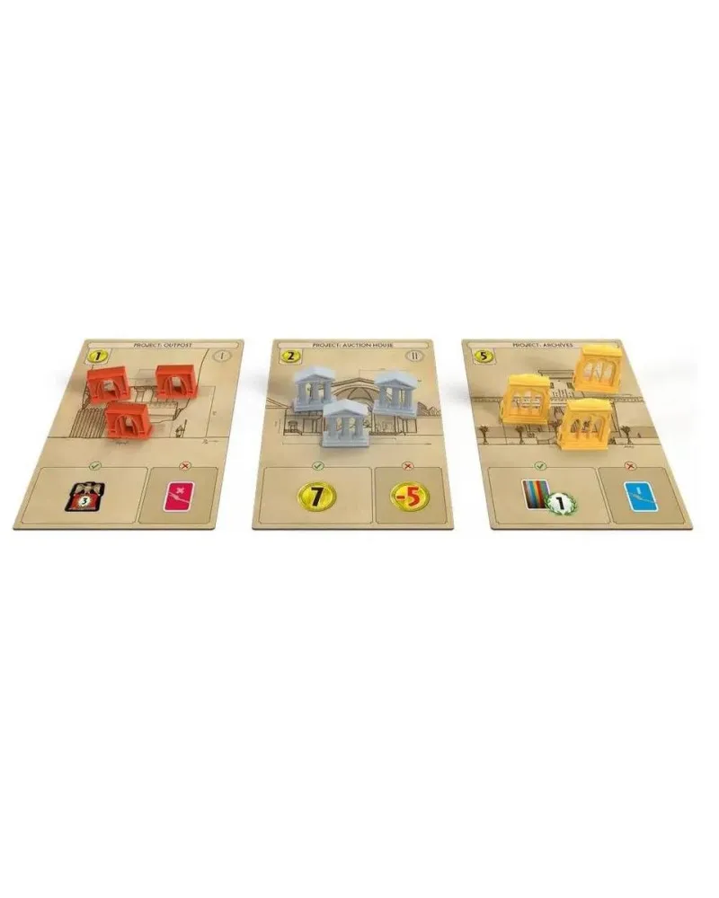 Osnovna igra + ekspanzija - 7 Wonders + Edifice 
