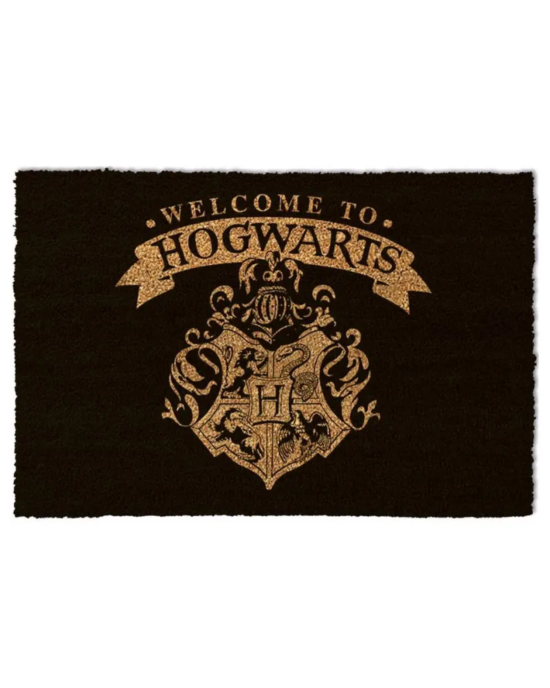 Otirač Harry Potter - Welcome to Hogwarts - Black - Door Mat 