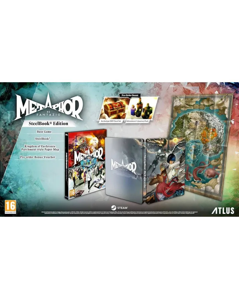 PCG Metaphor - ReFantazio - Steelbook Edition 