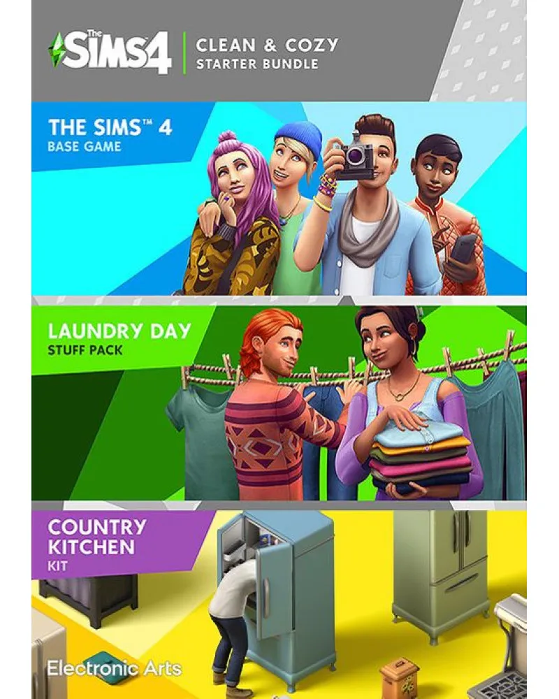 PCG The Sims 4 - Clean and Cozy Bundle 