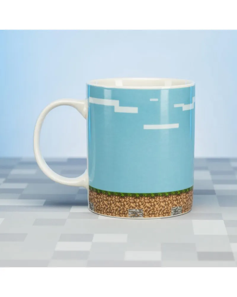 Šolja Paladone Minecraft - Build a Level Mug 