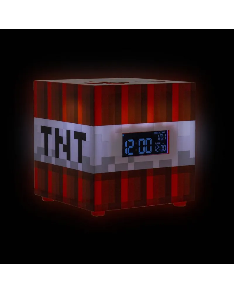 Sat Paladone Minecraft - TNT - Alarm Clock 