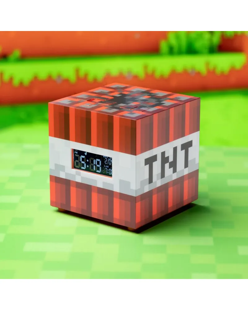 Sat Paladone Minecraft - TNT - Alarm Clock 