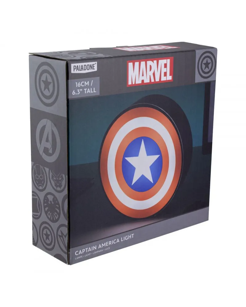 Lampa Paladone Marvel - Captain America Box Light 