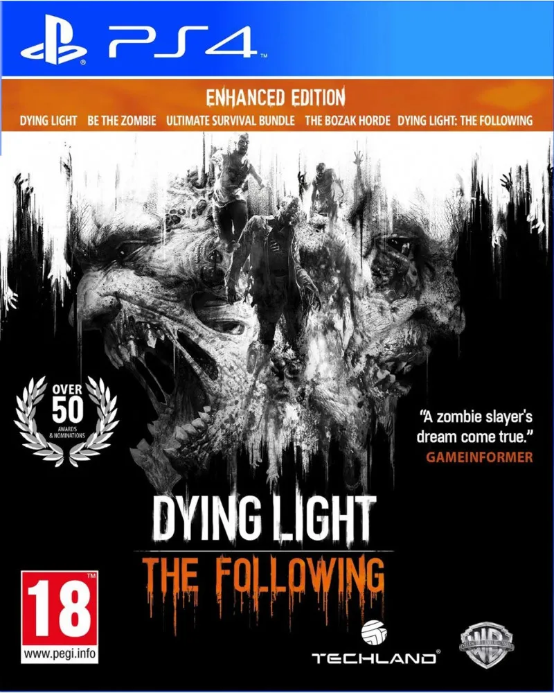 PS4 Dying Light - The Following -  Enhanced Edition 
