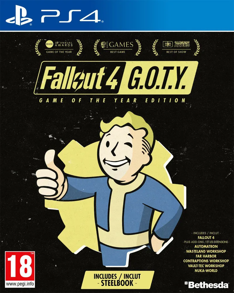 PS4 Fallout 4 - Steelbook Edition 