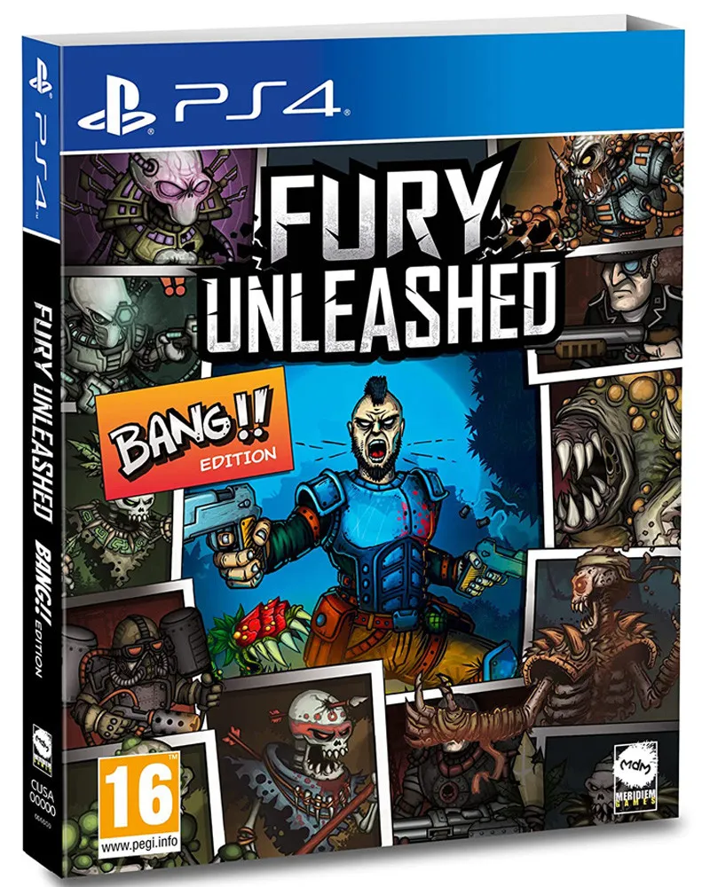 PS4 Fury Unleashed - Bang!! Edition 