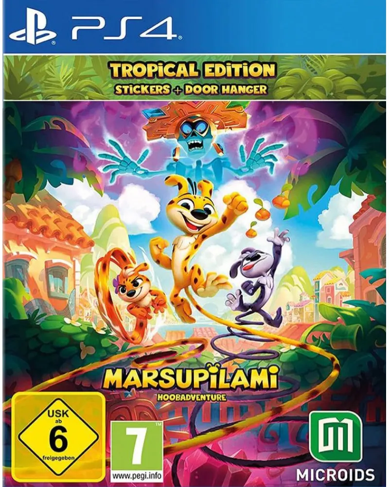 PS4 Marsupilami - Hoobadventure - Tropical Edition 