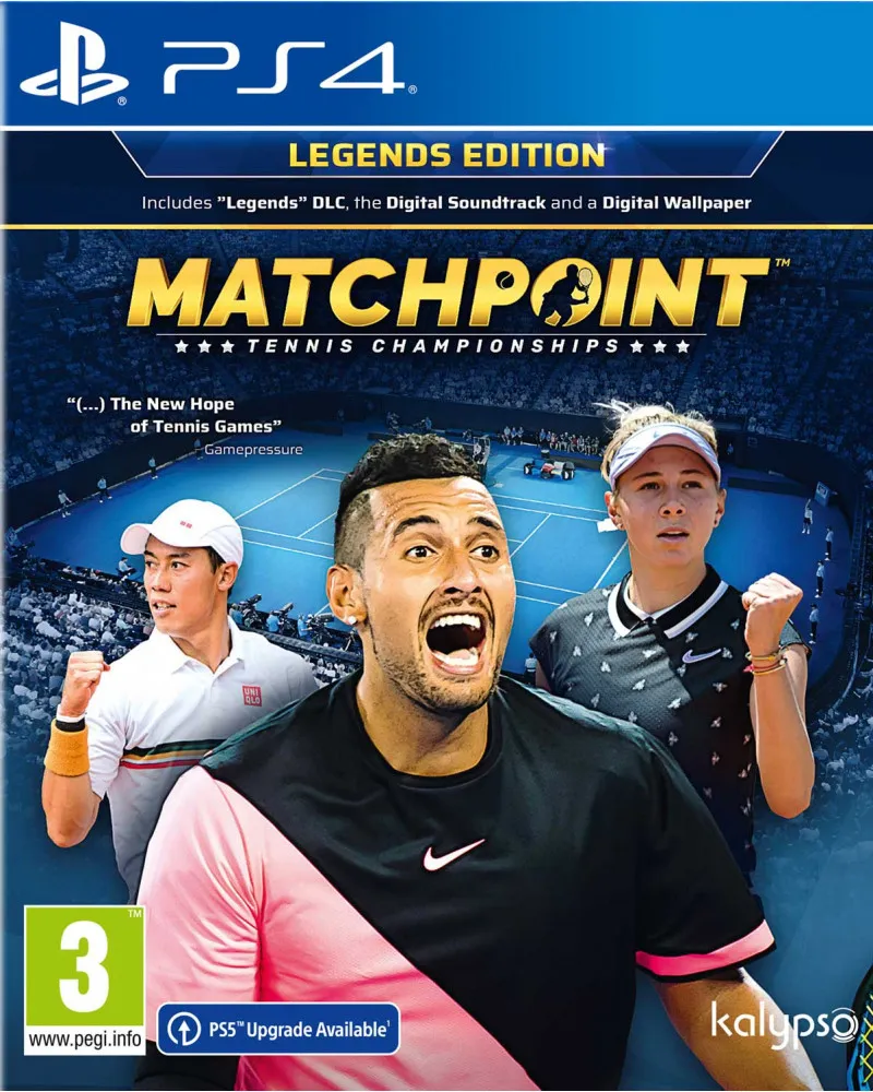 PS4 Matchpoint: Tennis Championships - Legends Edition 