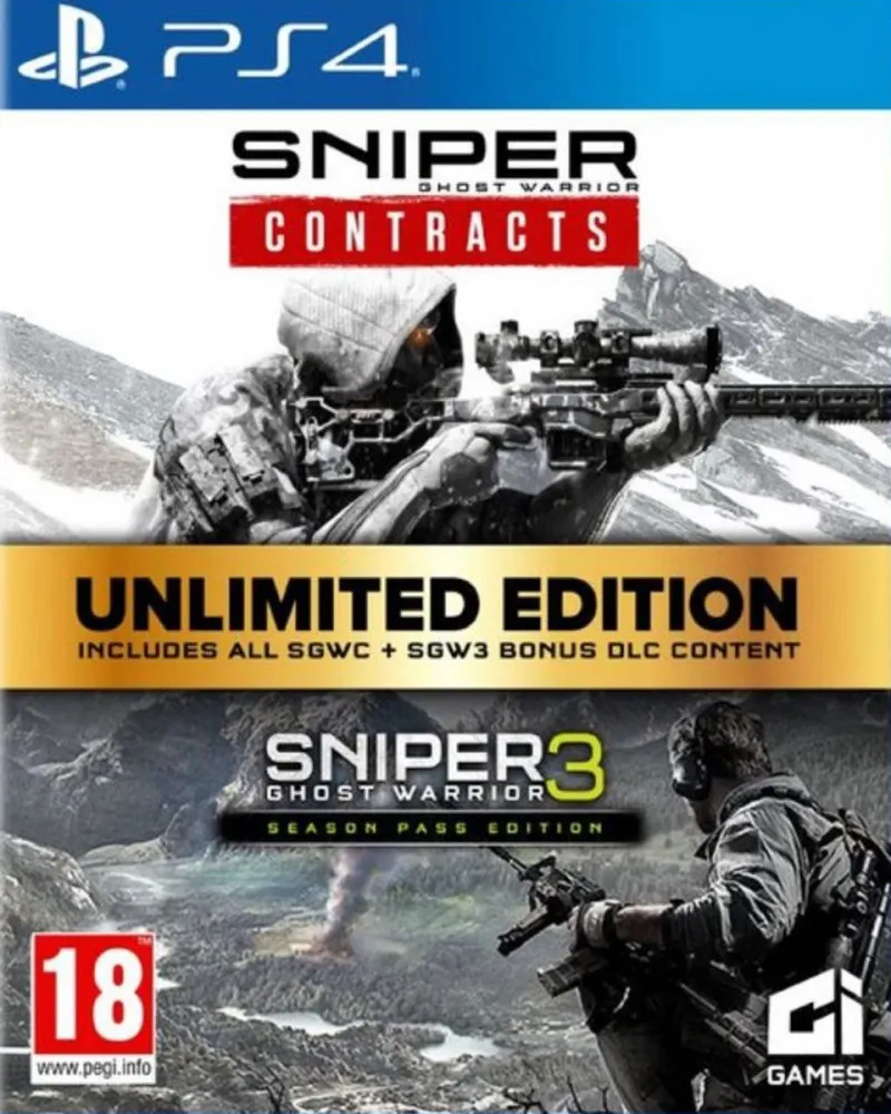 PS4 Sniper - Ghost Warrior - Unlimited Edition 