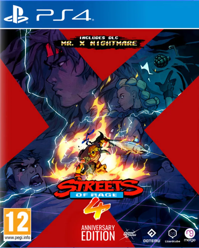 PS4 Streets of Rage 4 - Anniversary Edition 