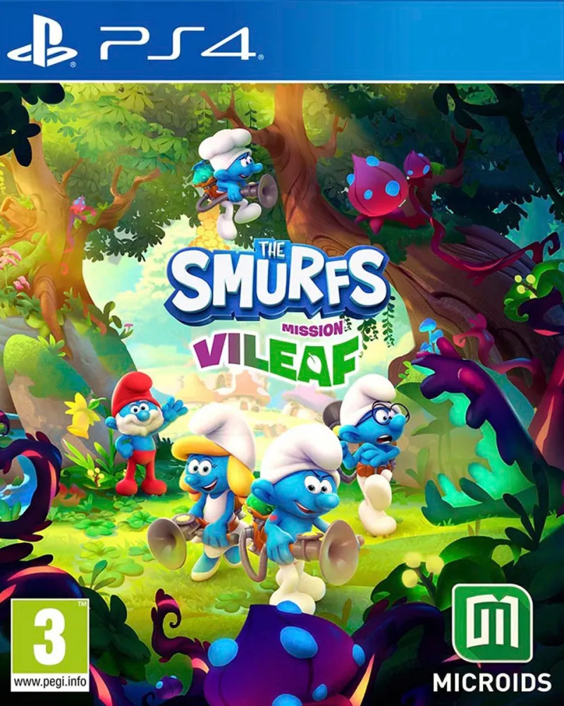 PS4 The Smurfs - Mission Vileaf - Smurfastic Edition 