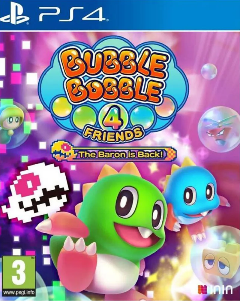 PS4 Bubble Bobble 4 Friends The Baron is Back 