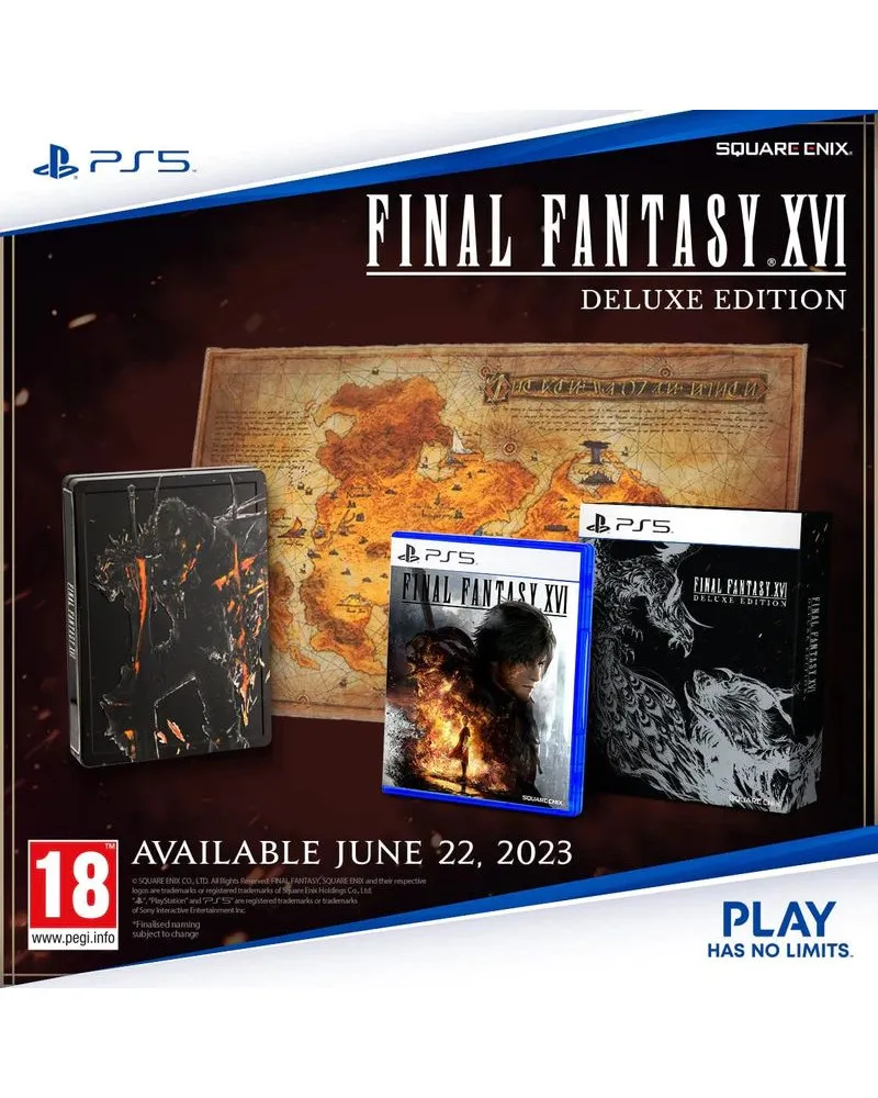 PS5 Final Fantasy XVI - Deluxe Edition 