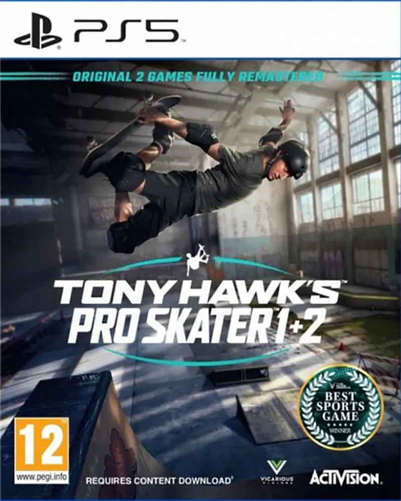 PS5 Tony Hawk’s Pro Skater 1 and 2 