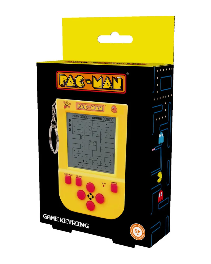Privezak Pac-Man - Mini Retro Handheld 