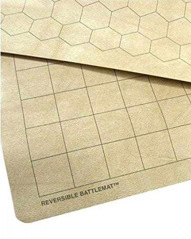 Podloga Chessex - Reversible Battlemat - Squares & Hexes - Playing Surface 