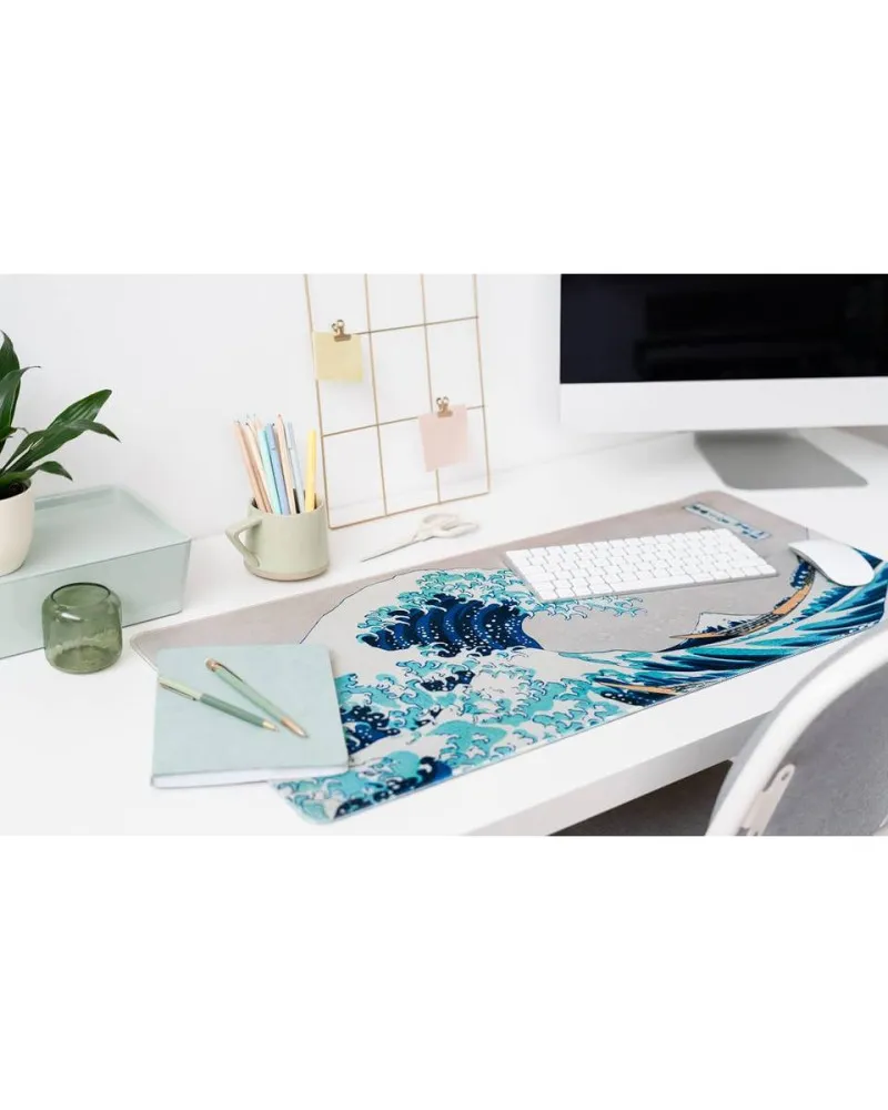 Podloga Japanese Art - The Great Wave of Kanagawa Hokusai - XL Desk Pad 